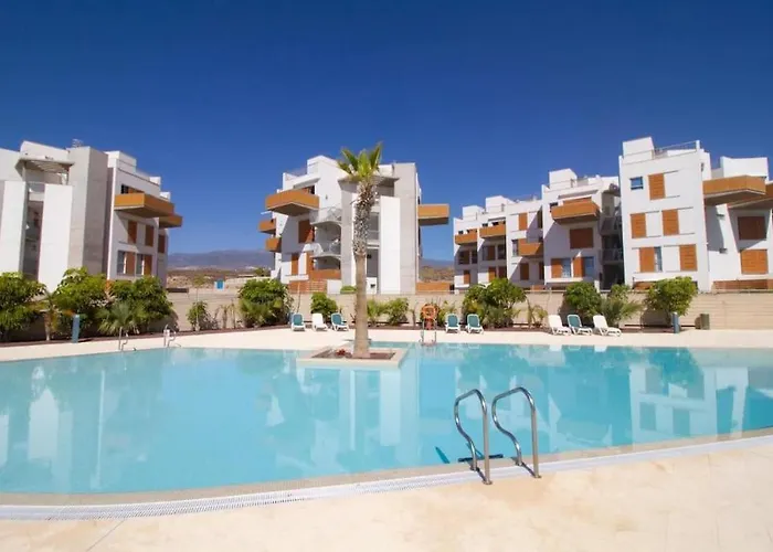 El Medano Beachfront Triplex Penthouse With Pool, Rooftop, Sea View